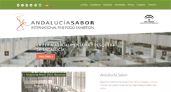Desktop Screenshot of andaluciasabor.com